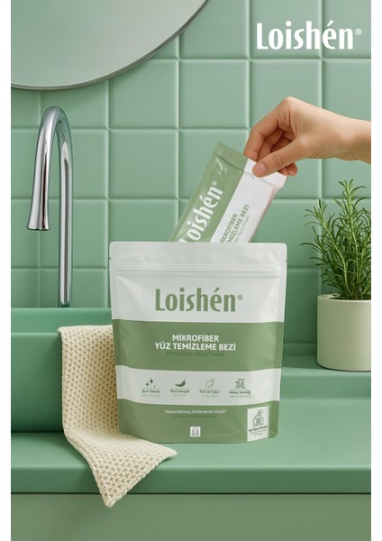 Mikrofiber Yüz Temizleme Bezi - 10 Adet - Ultra Hassas Doku Makyaj Temizleme (Yıka Tekrar Kullan) modelleri