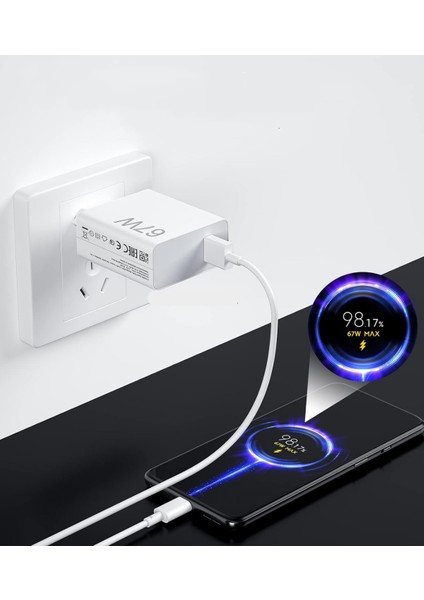 Type-C 67 Watt Turbo Hızlı Şarj Aleti Xiaomi,realme,oppo (67W Destekleyen Type-C Cihazlar) fırsatları