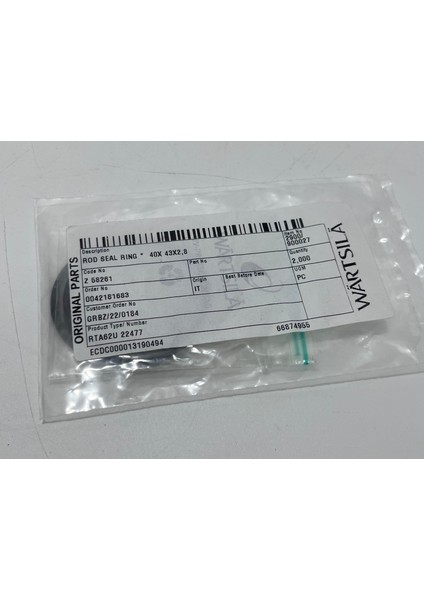 Sulzer RTA62U Dizel Makine Conta 40X43X2,8MM (2 Adet) fırsatları