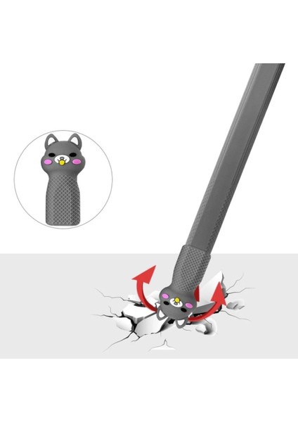 Apple Pencil Pro / 2.Nesil Uyumlu Koruyucu Silikon Kılıf Kaydırmaz Sevimli Kedi Figürlü (KALEM DEĞİLDİR!) modelleri