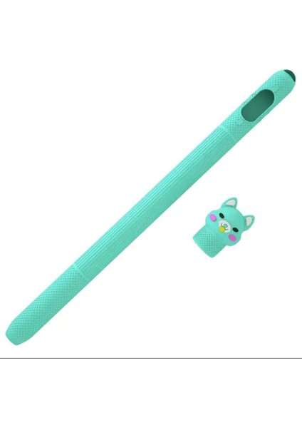 Apple Pencil Pro / 2.Nesil Uyumlu Koruyucu Silikon Kılıf Kaydırmaz Sevimli Kedi Figürlü (KALEM DEĞİLDİR!) fiyatları