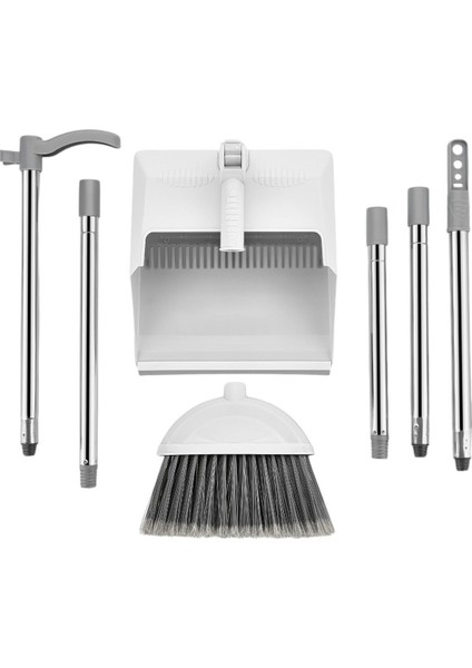 Cool Mop Corner Saplı Faraş Seti ”Beyaz” Katlanabilir Fırça Temizleme Taraklı Paslanmaz Çelik Saplı fırsatları