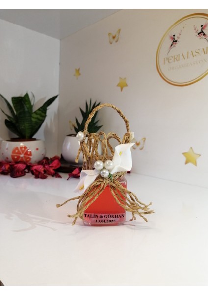 Kare Mantar Kolonya Şişesi Sepetli Söz, Nişan, Düğün, Kına, Nikah,hediyelik -15 Adet fiyatları