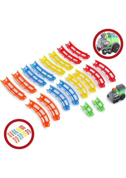 Oyuncak Mavi Takla Atan Çılgın Tren Seti - Çılgın Tren D9081 modelleri