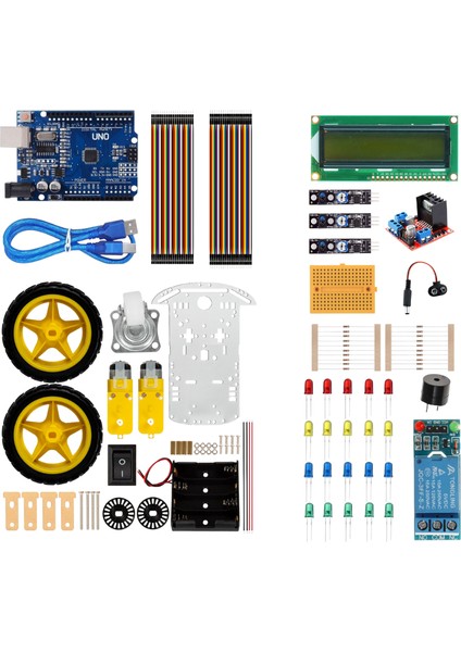 Çizgi Takip Araba Seti
