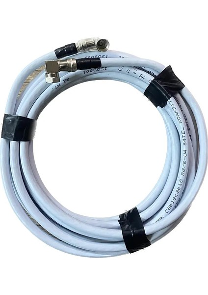 1 Metre Hazır Uydu Anten Kablosu L Tipi 90 Derece F Konnektörlü Full Hd 1080P Çanak Anten Kablosu fırsatları