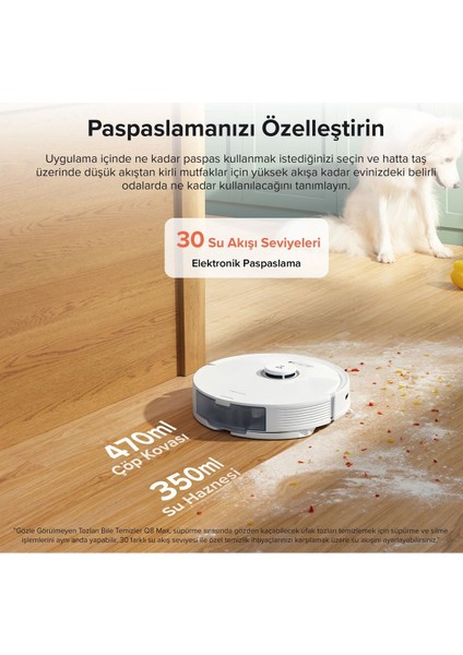 Q8 Max + Lidar Navigasyon, 5500PA Güçlü Vakum, Mop Özellikli robot süpürge fırsatları