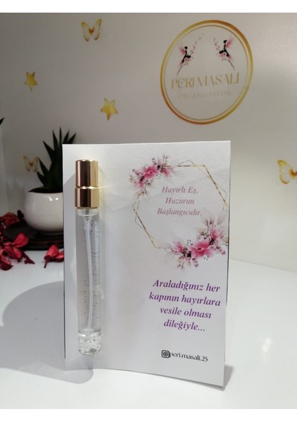 Simli Parfüm Şişesi Söz, Nişan, Düğün, Kına, Nikah,hediyelik -15 Adet