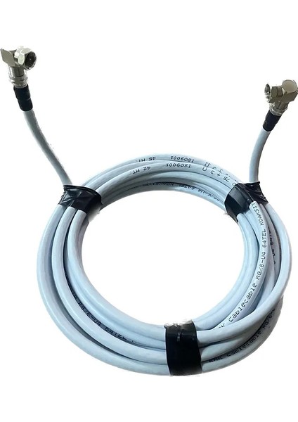 4 Metre Hazır Uydu Anten Kablosu L Tipi 90 Derece F Konnektörlü Full Hd 1080P Çanak Anten Kablosu modelleri