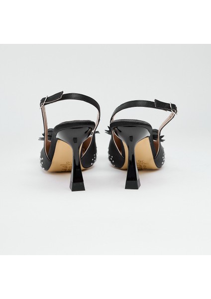 Topuklu Fiyonk Aksesuarlı Kadın Abiye Ayakkabı fırsatları