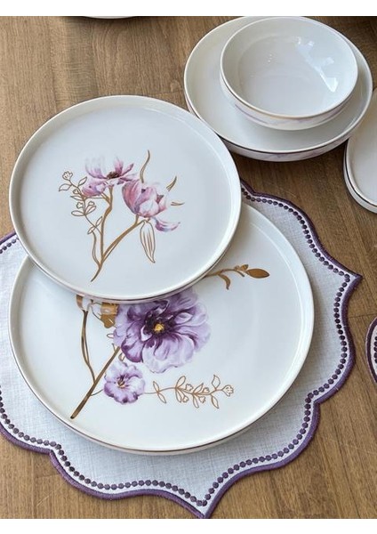 Yemek Takımı Modern Violet 32 Parça 6 Kişilik indirimleri