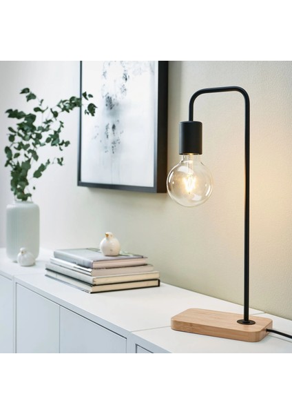 Tvärhand Masa Lambası 47 cm Siyah Komodin Üzeri Veya Çalışma Masası Için Ideal modelleri