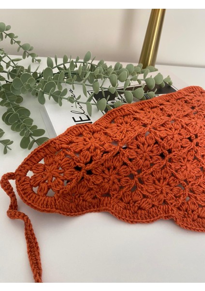 Turuncu Örgü Bandana modelleri