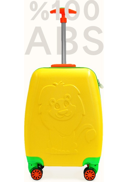 WX-413 Sarı Aslan Çocuk Valizi fiyatları