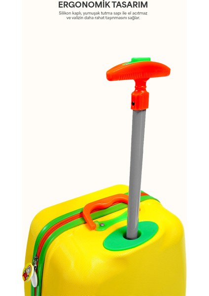 WX-413 Sarı Aslan Çocuk Valizi modelleri