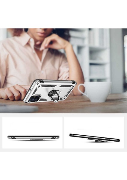 Galaxy M51 Kılıf Mbfx Vega Kapak-Rose Gold modelleri