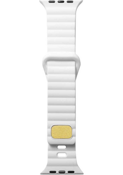 Watch 38MM Uyumlu Krd-73 Uyumlu Kordon Mbfx - Beyaz