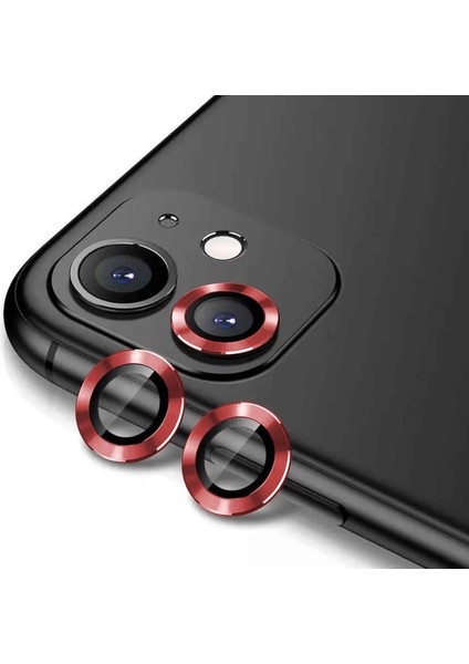 iPhone 12 Uyumlu Mbfx Cl-12 Premium Safir Parmak Izi Bırakmayan Anti-Reflective Kamera Lens Kor