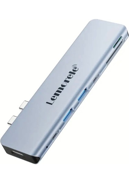 7'in 2'si Type-C Pd 100W+HDMI 4K+Usb+Sd/Tf Kart Hub Çoklayıcı Çoğaltıcı Adaptör Laptop Macbook Ce Lisanslı Orjinal fiyatları