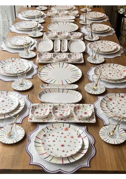 Kahvaltı Takımı Vega 86 Parça 12 Kişilik
