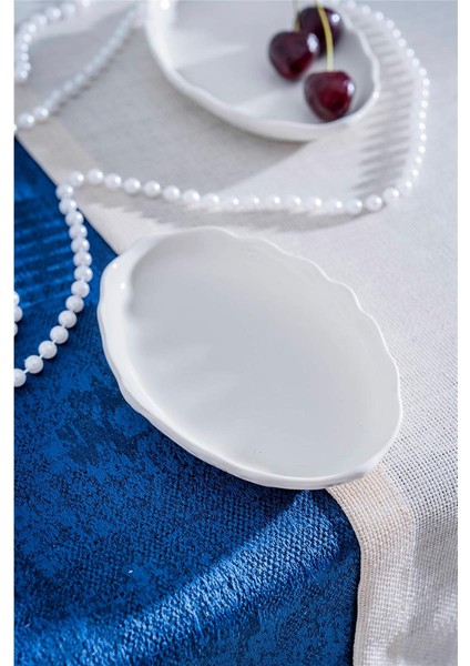 King Oval Kayık Tabak - 15 cm