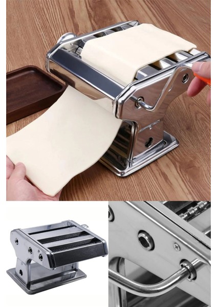 3 Fonksiyonlu Paslanmaz Hamur Kesme Makinesi 150MM modelleri