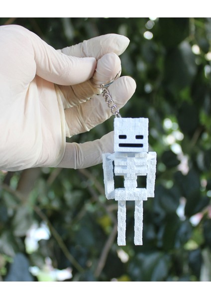 Minecraft Iskelet Anahtarlık modelleri