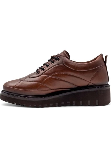 7667 Kadın Hakiki Deri Comfort Ayakkabı Taba fiyatları