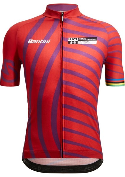 Ucı Road World Championships Wollongong Erkek Bisiklet Forması EC94075CKEVOWL1