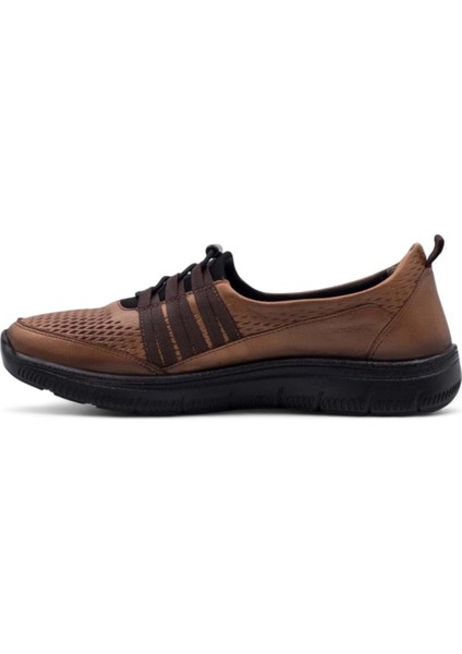 8278 Kadın Hakiki Deri Comfort Ayakkabı Taba fiyatları