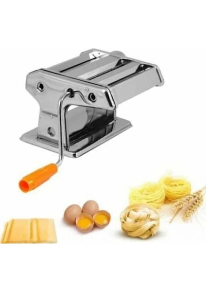 3 Fonksiyonlu Hamur Kesme Makinesi, 9 Kademeli Kalınlık Ayarlı Erişte ve Makarna fırsatları