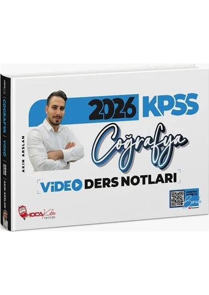 Hoca Kafası 2026 KPSS Coğrafya Video Ders Notları - Akın Arslan