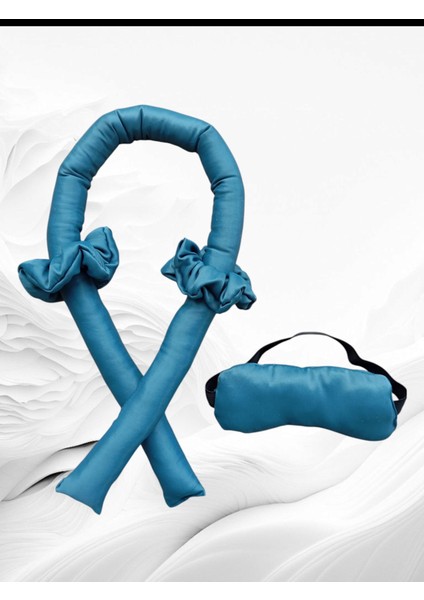 Uyku Bandı ve Isısız Saç Şekillendirme Petrol Yeşili Saten Saç Sosisi Saç Bigudisi Seti Saç Şekillendirici fırsatları