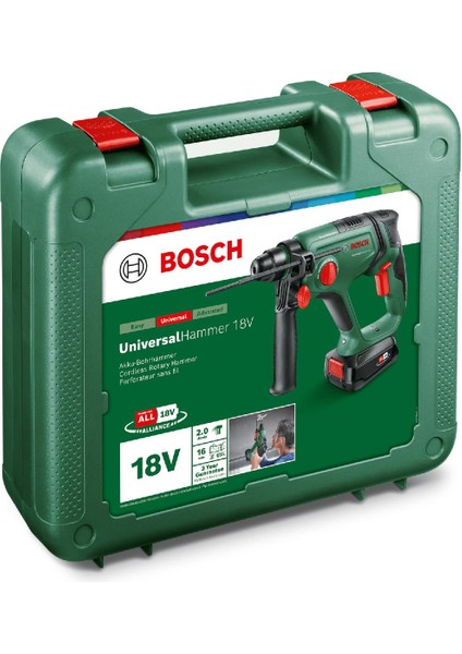UniversalHammer 18V Akülü Matkap (Tek Akü - 2,5 Ah) - 06039D6002 modelleri