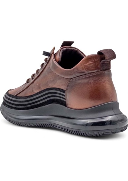 E053 Erkek Hakiki Deri Casual Ayakkabı Taba fırsatları