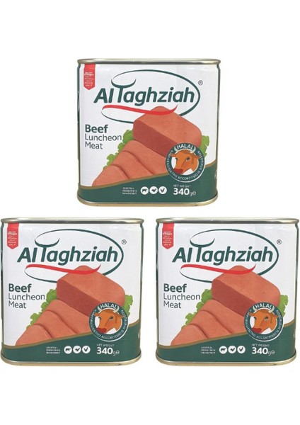Beef Luncheon Meat ( Et Salam ) 340 gr x 3 Adet