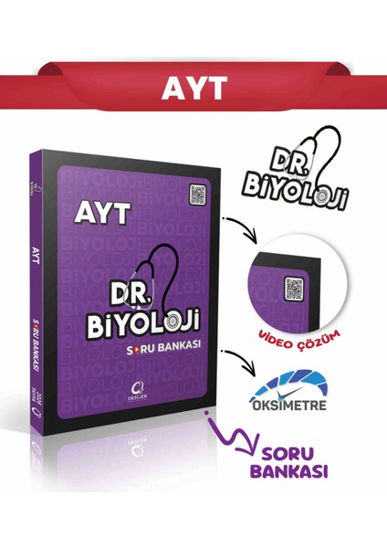 Ayt Dr. Biyoloji Soru Bankası Ciltli Tekil Ürün 2025 Yılına Özel