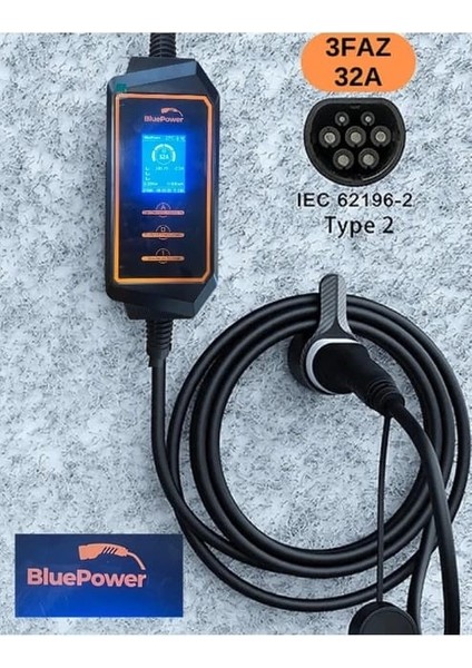 Bluepower 22KW Taşınabilir Araç Şarj Cihazı