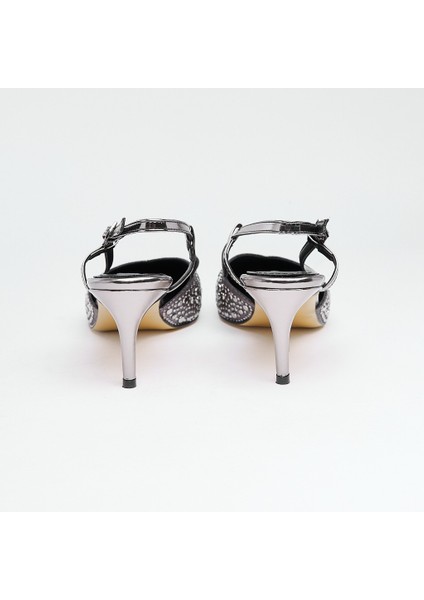 Kısa Topuk Taşlı Kadın Abiye Ayakkabı fırsatları