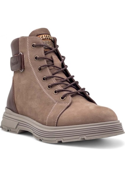 6409 Erkek Hakiki Deri Bot Toupe Nubuk modelleri