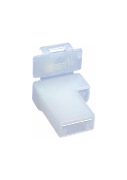 Tekli Konnektor Kilitlemeli (Fiş Kılıfı) Standart 6.3 mm (Beyaz) (Eğri) fiyatları