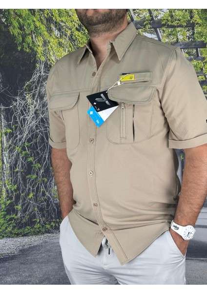 Tactical Taktikal Outdooor Cargocep Kargocep Kısa Kollu Gömlek