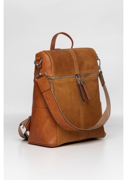 Taba Nubuk Deri Lilly-S Kadın Sırt ve Omuz Çantası fiyatları