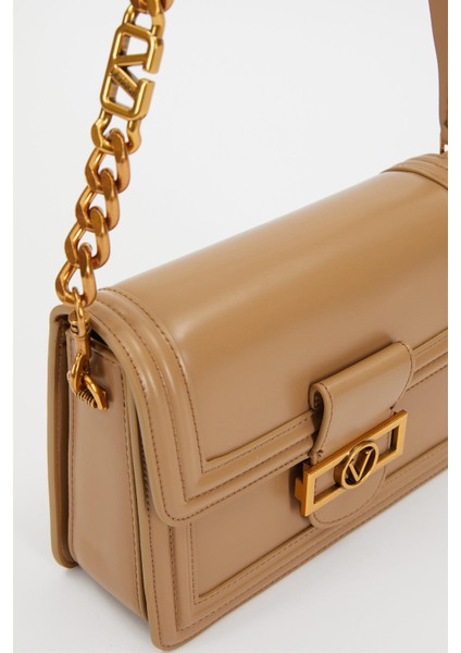 Kahverengi Klasik Çapraz Askı Kadın Küçük Boy Çanta fırsatları