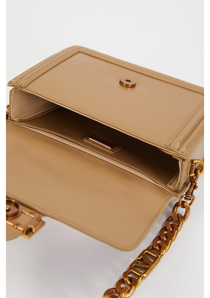 Kahverengi Klasik Çapraz Askı Kadın Küçük Boy Çanta indirimleri