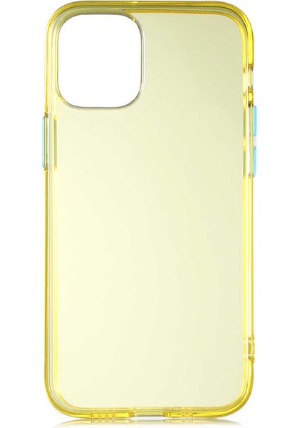 iPhone 12 Mini Uyumlu Mbfx Bistro Kapak-Sarı