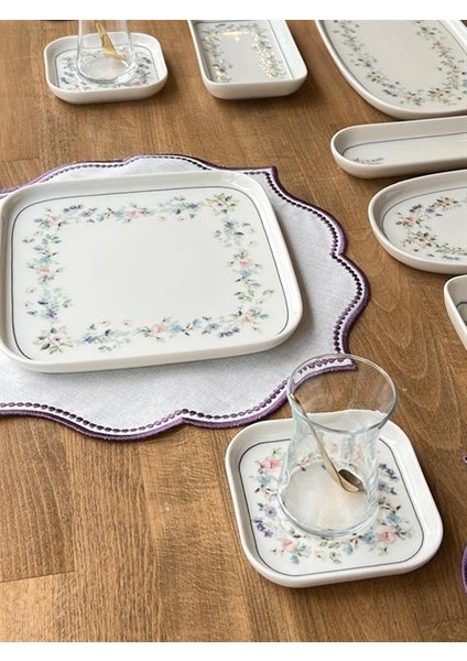 Kahvaltı Takımı Orion Garden 35 Parça 6 Kişilik modelleri