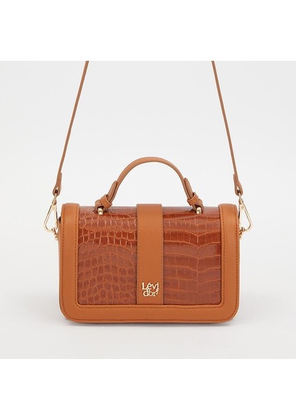 Taba Kroko Deri Kadın Rugan El Çantası modelleri