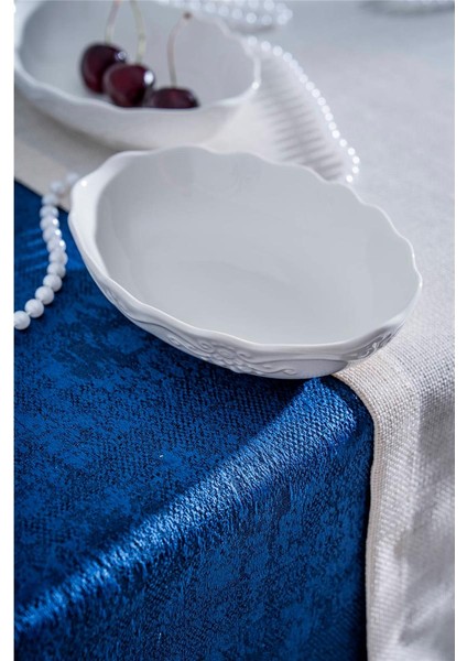 King Oval Kayık Tabak - 16 cm