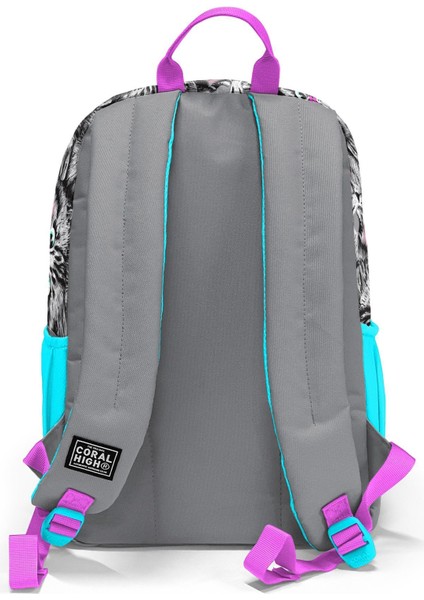 Coral High Gri Kedi Desenli 3’lü Okul Çanta Seti SET0123638 fiyatları